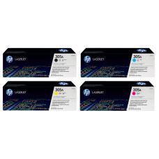 HP Rainbow Kit Nr. 305A (CE410A-CE413A) BL/C/M/Y