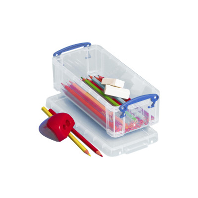 Really Useful Box Aufbewahrungsbox 0.9 Liter Transparent