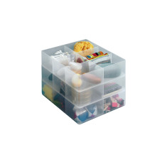 Really Useful Box Einsatz 6 Fächer Transparent