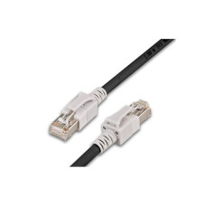 Wirewin Patchkabel  Cat 6A, S/FTP, 2 m, Schwarz
