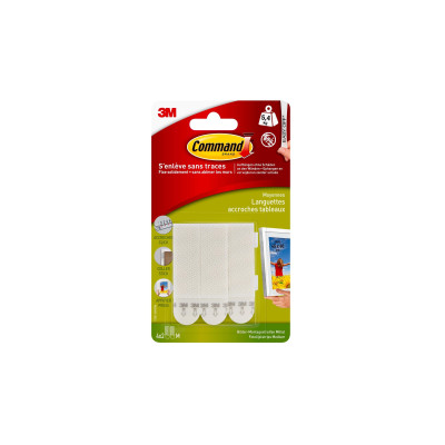 3M Klebepad Command M 5.4 kg, Weiss 3M Klebepad Command M 5.4 kg, Weiss