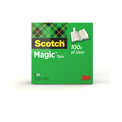 3M Klebeband Magic 19 mm x 33 m, Transparent 3M Klebeband Magic 19 mm x 33 m, Transparent