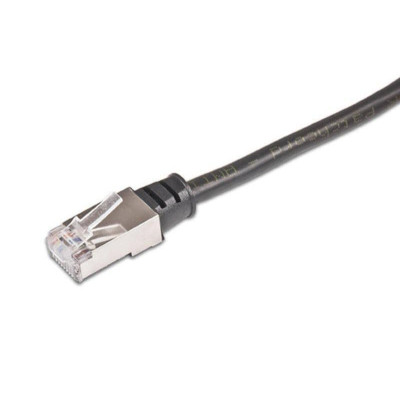 Wirewin Patchkabel  Cat 5e, F/UTP, 0.5 m, Schwarz
