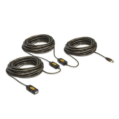Delock USB 2.0-Verlängerungskabel A - A 30 m