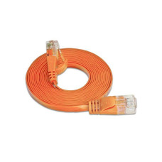 SLIM Slimpatchkabel  Cat 6, UTP, 7.5 m, Orange