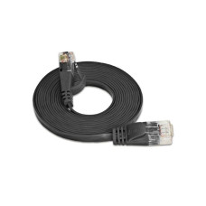 SLIM Slimpatchkabel Cat 6, UTP, 0.5 m, Schwarz SLIM Slimpatchkabel Cat 6, UTP, 0.5 m, Schwarz