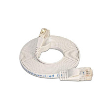 SLIM Slimpatchkabel Cat 6, UTP, 0.5 m, Weiss SLIM Slimpatchkabel Cat 6, UTP, 0.5 m, Weiss