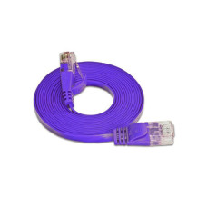 SLIM Slimpatchkabel  Cat 6, UTP, 5 m, Violett