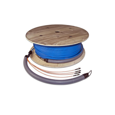Lightwin LWL-Verlegekabel 4xLC-LC, MM, OM4, 300m