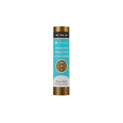 Silhouette Vinylfolie Matt 22.9 cm Gold