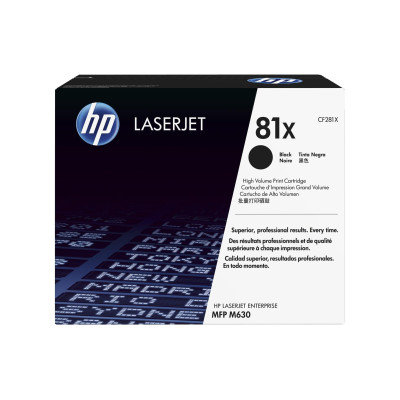 HP Toner Nr. 81X (CF281X) Black