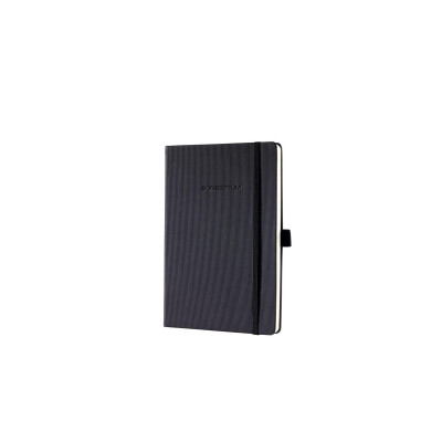 Sigel Notizbuch Conceptum A5, Kariert, Schwarz Sigel Notizbuch Conceptum A5, Kariert, Schwarz
