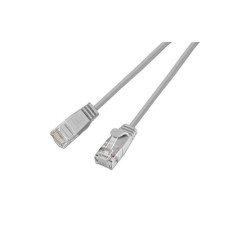 SLIM Slimpatchkabel Cat 6, UTP, 3 m, Grau SLIM Slimpatchkabel Cat 6, UTP, 3 m, Grau