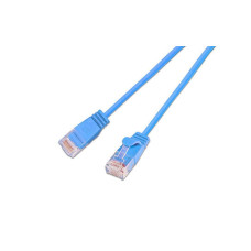 SLIM Slimpatchkabel Cat 6, UTP, 3 m, Blau SLIM Slimpatchkabel Cat 6, UTP, 3 m, Blau