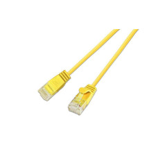 SLIM Slimpatchkabel Cat 6, UTP, 3 m, Gelb SLIM Slimpatchkabel Cat 6, UTP, 3 m, Gelb