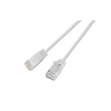 SLIM Slimpatchkabel Cat 6, UTP, 0.5 m, Weiss SLIM Slimpatchkabel Cat 6, UTP, 0.5 m, Weiss