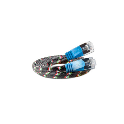 SLIM Slimpatchkabel  Cat 6, STP, 5 m, Blau