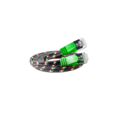 SLIM Slimpatchkabel Cat 6, STP, 0.5 m, Grün SLIM Slimpatchkabel Cat 6, STP, 0.5 m, Grün