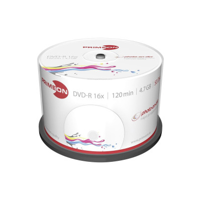 Primeon DVD-R 4.7 GB, Spindel (50 Stück) Primeon DVD-R 4.7 GB, Spindel (50 Stück)