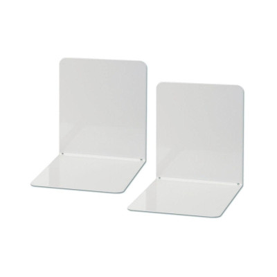 Maul Buchstützen-Set Grau, Metall