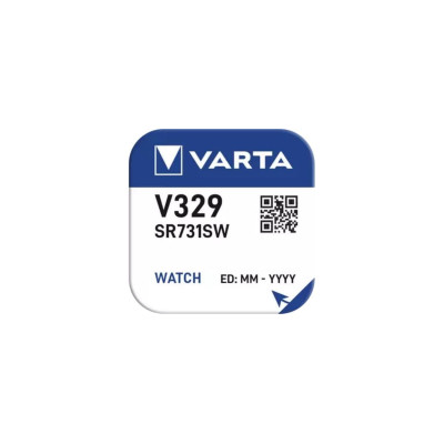 Varta Knopfzelle V329 10 Stück