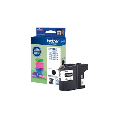 Brother Tinte LC-221BK Black