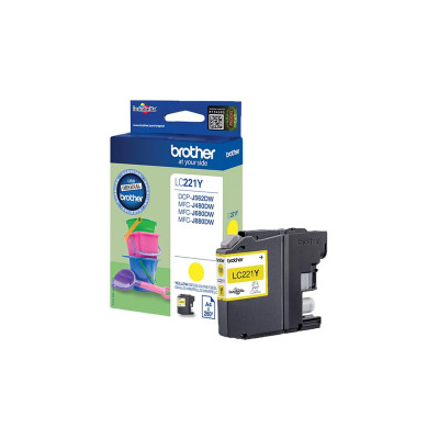 Brother Tinte LC-221Y Yellow