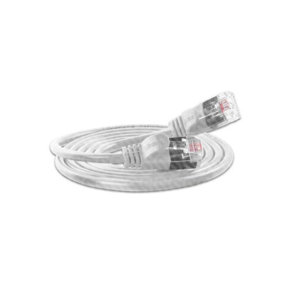 SLIM Slimpatchkabel  Cat 6, U/FTP, 7.5 m, Weiss