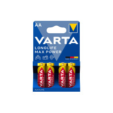 Varta Batterie Longlife Max Power AA 4 Stück