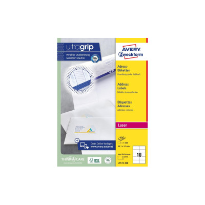 Avery Zweckform Versand-Etiketten L7173-100 99.1 x 57 mm