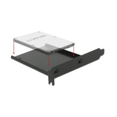 Delock 2.5-Einbaurahmen mit Slot-Bracket