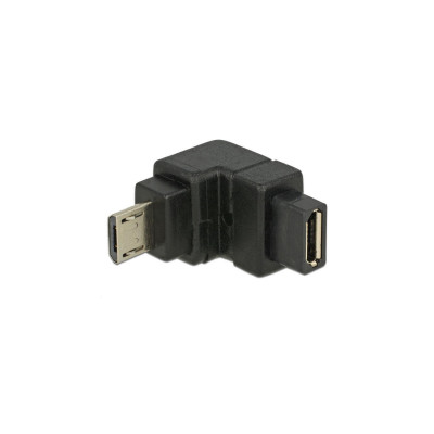 Delock USB 2.0 Adapter USB-MicroB Stecker - USB-MicroB Buchse