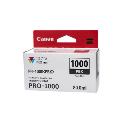 Canon Tinte PFI-1000PBK / 0546C001 Photo Black Canon Tinte PFI-1000PBK / 0546C001 Photo Black