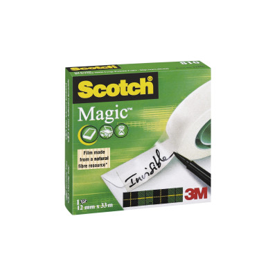3M Klebeband Magic 12 mm x 33 m, Transparent 3M Klebeband Magic 12 mm x 33 m, Transparent