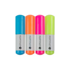 Silhouette Zubehör Zeichenstifte-Set Neon 4 Stück