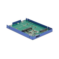 Delock 2.5-Einbaurahmen USB 3.1 für M.2/mSATA-Module