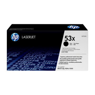 HP Toner Nr. 53X (Q7553X) Black