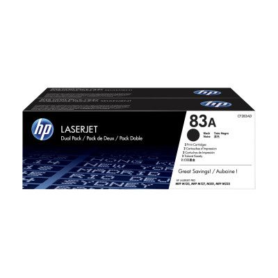 HP Toner Nr. 83A (CF283AD) Black