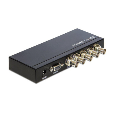 Delock Switchbox 3GI-SDI, 4 Port, 4 in - 1 out Delock Switchbox 3GI-SDI, 4 Port, 4 in - 1 out