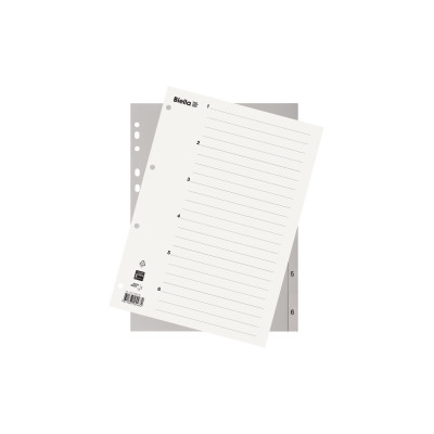 Biella Register A4 1-6 mit Indexblatt Biella Register A4 1-6 mit Indexblatt