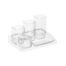 Rotho Stiftehalter Büroboy Soho Transparent