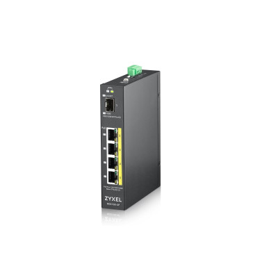 Zyxel PoE+ Switch RGS100-5P 5 Port Zyxel PoE+ Switch RGS100-5P 5 Port