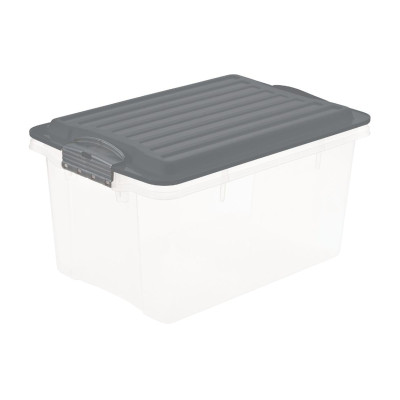 Rotho Aufbewahrungsbox COMPACT A5 / 4.5 Liter Anthrazit