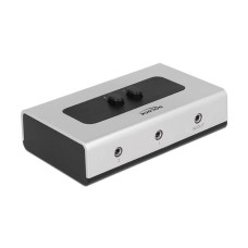 Delock Switchbox 2 Port 3.5mm Klinke, manuel