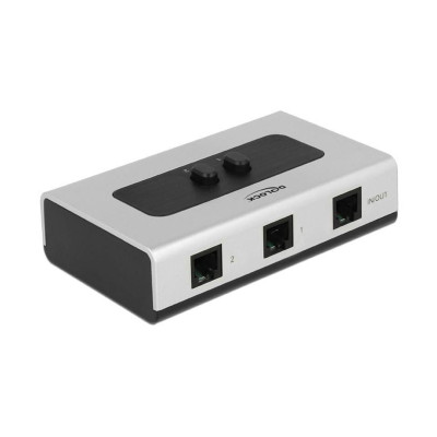 Delock Switchbox RJ-11, 2 Port