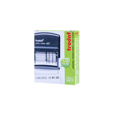 Trodat Stempel Printy-Dater 4817 Wort- und Datumstempel