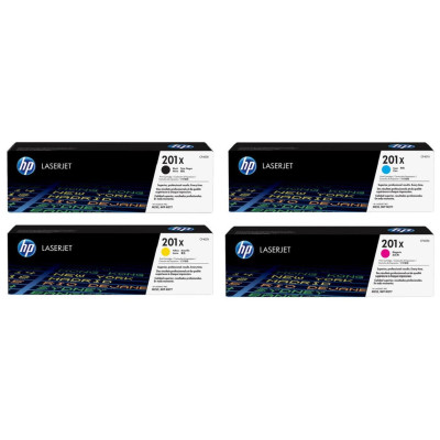 HP Rainbow Kit Nr. 201X (CF400X-CF403X) BL/C/M/Y