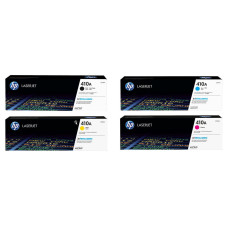 HP Rainbow Kit Nr. 410A (CF410A-CF413A) BL/C/M/Y