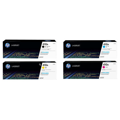 HP Rainbow Kit Nr. 410A (CF410A-CF413A) BL/C/M/Y