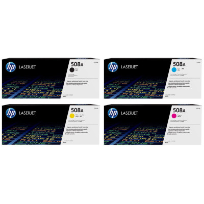HP Rainbow Kit Nr. 508A (CF360A-CF363A) BL/C/M/Y HP Rainbow Kit Nr. 508A (CF360A-CF363A) BL/C/M/Y